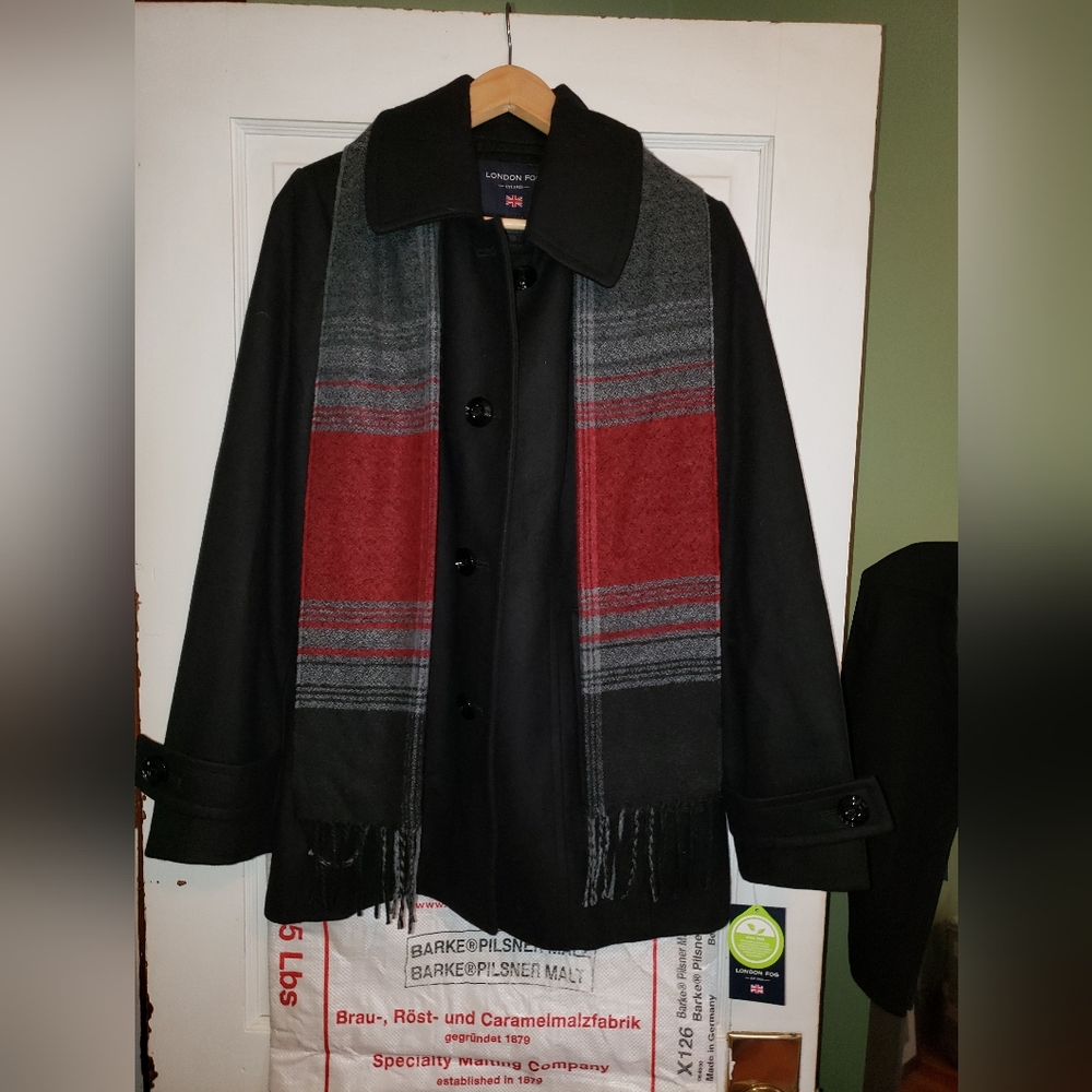 London Fog Wool/Poly Coat